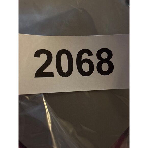 Mossimo Sleeveless Black White Dot Pattern Sheer Top Size L Womens High Low - Picture 9 of 9